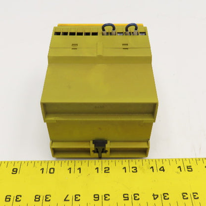 Pilz 774150 PZE 9 2 Channel Safety Relay 24VDC 8N/O 1N/C Contacts