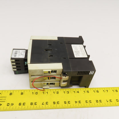 Siemens 3RT1044-3BB40 600V 90A 60Hp Contactor Relay W/ Aux. 3RH1921-2FA22