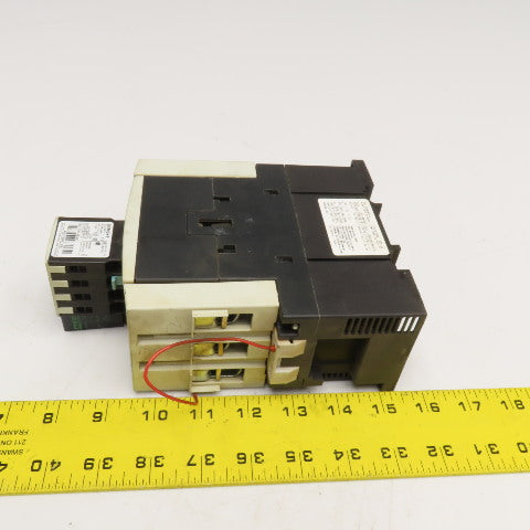 Siemens 3RT1044-3BB40 600V 90A 60Hp Contactor Relay W/ Aux. 3RH1921-2FA22