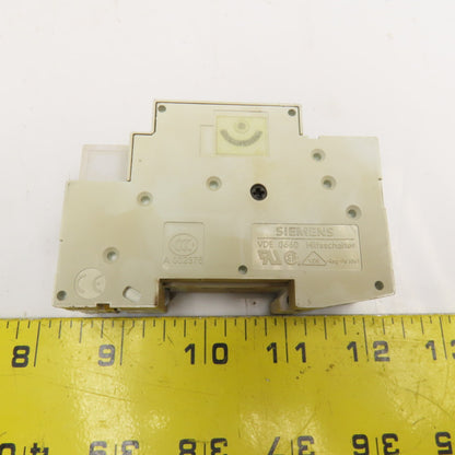 Siemens 5SX21 B6 6A 277V Single Pole Circuit Breaker W/ Aux. 5SX9100 Lot Of 14