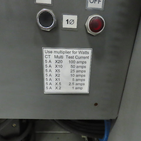 Ajax 82452 139kVA Variac Auto Transformer 480V 3PH Input 115-575V Output