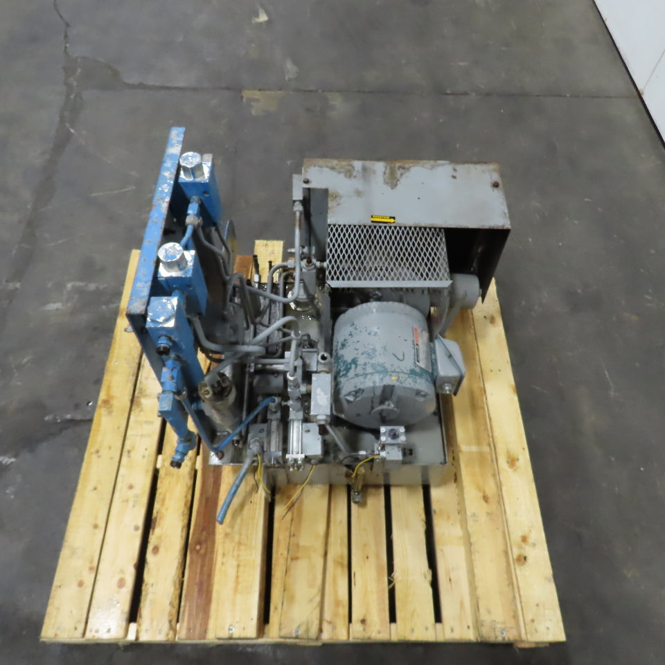 Reliance 3HP 6.5 Gallon Hydraulic Power Unit 230/460V 3PH 1745RPM With Controls