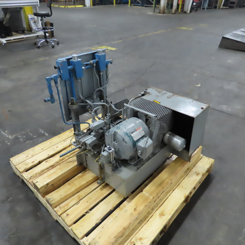 Reliance 3HP 6.5 Gallon Hydraulic Power Unit 230/460V 3PH 1745RPM With Controls