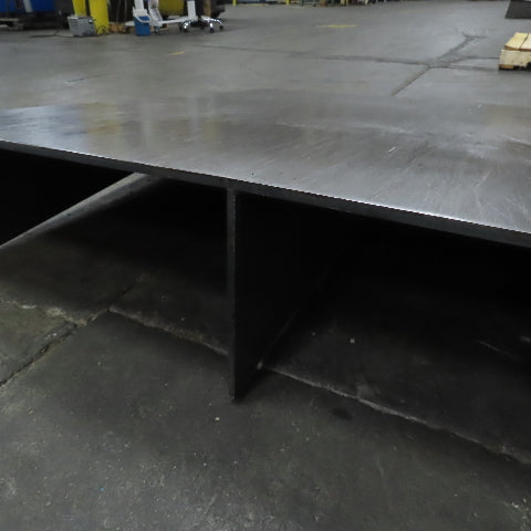81" Wide x 62" Long x 11-1/2" H Steel Riser Plate Work Ramp Bridge Crossover
