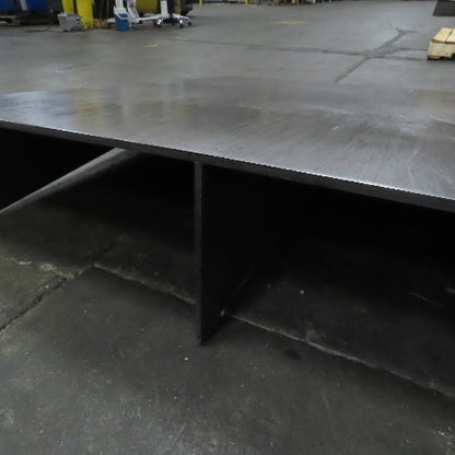 81" Wide x 62" Long x 11-1/2" H Steel Riser Plate Work Ramp Bridge Crossover