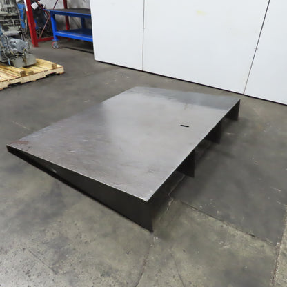 81" Wide x 62" Long x 11-1/2" H Steel Riser Plate Work Ramp Bridge Crossover