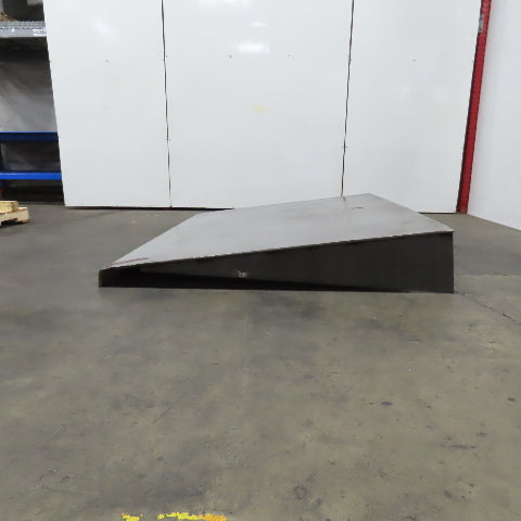81" Wide x 62" Long x 11-1/2" H Steel Riser Plate Work Ramp Bridge Crossover