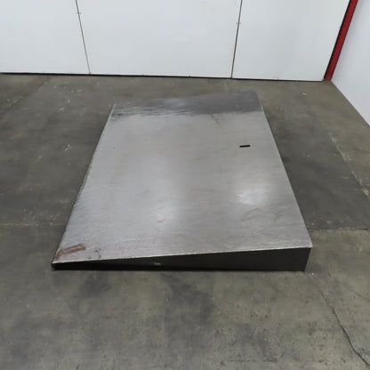 81" Wide x 62" Long x 11-1/2" H Steel Riser Plate Work Ramp Bridge Crossover