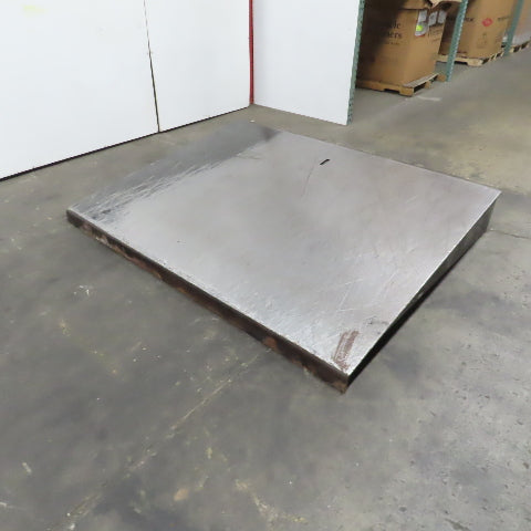 81" Wide x 62" Long x 11-1/2" H Steel Riser Plate Work Ramp Bridge Crossover