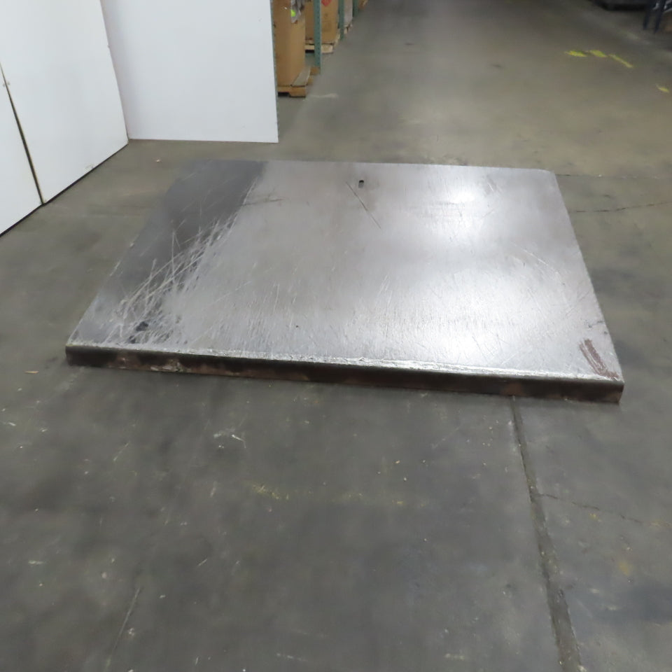 81" Wide x 62" Long x 11-1/2" H Steel Riser Plate Work Ramp Bridge Crossover
