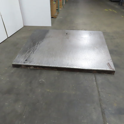 81" Wide x 62" Long x 11-1/2" H Steel Riser Plate Work Ramp Bridge Crossover