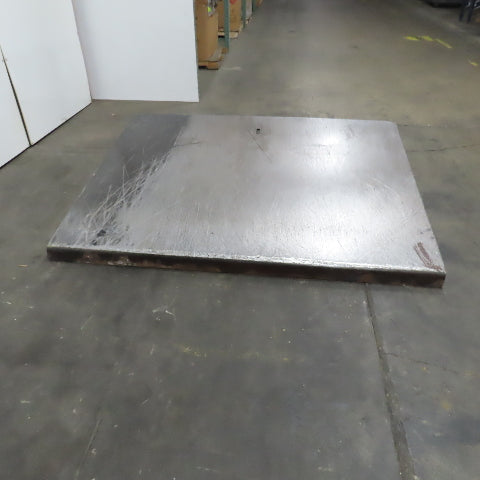 81" Wide x 62" Long x 11-1/2" H Steel Riser Plate Work Ramp Bridge Crossover