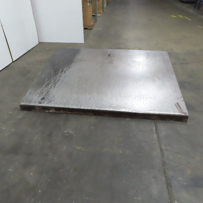 81" Wide x 62" Long x 11-1/2" H Steel Riser Plate Work Ramp Bridge Crossover