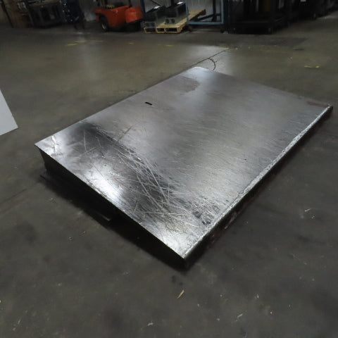 81" Wide x 62" Long x 11-1/2" H Steel Riser Plate Work Ramp Bridge Crossover