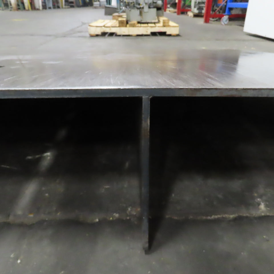 81" Wide x 62" Long x 11-1/2" H Steel Riser Plate Work Ramp Bridge Crossover