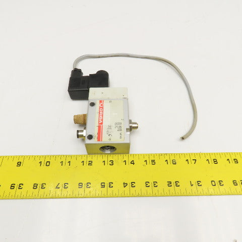 Hoerbiger S9 381RF1/4-NG Single Solenoid Pneumatic Valve 24/60V AC Coil
