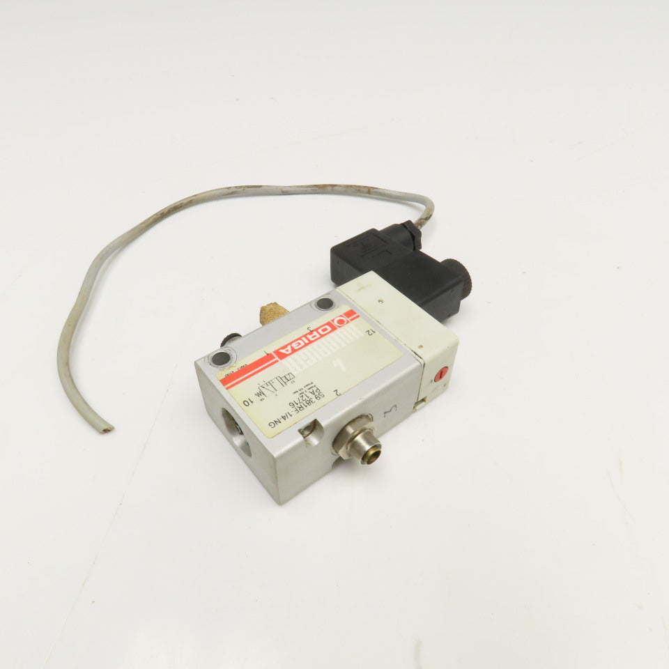 Hoerbiger S9 381RF1/4-NG Single Solenoid Pneumatic Valve 24/60V AC Coil