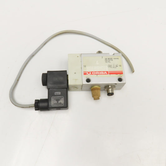 Hoerbiger S9 381RF1/4-NG Single Solenoid Pneumatic Valve 24/60V AC Coil