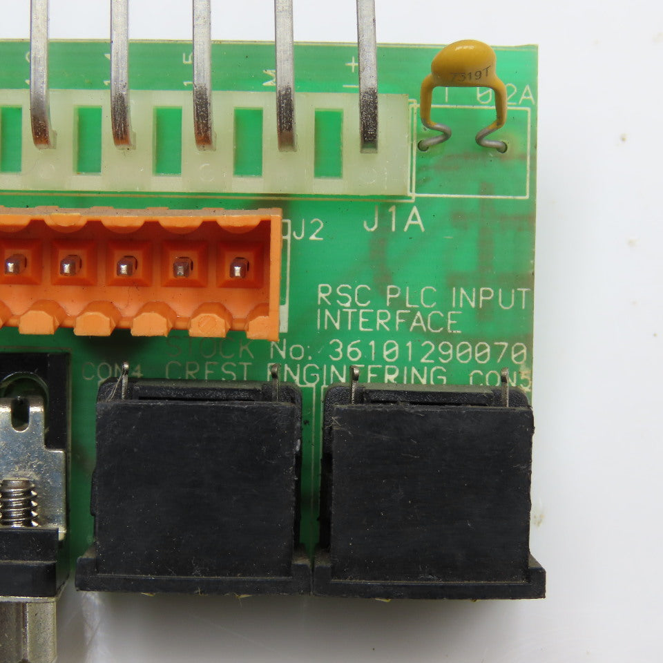 Crest Engineering 36101290070 RSC PLC Interface Circuit Board
