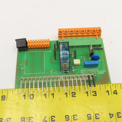 Crest Engineering 36101290080 RSC PLC Output Interface Circuit Board