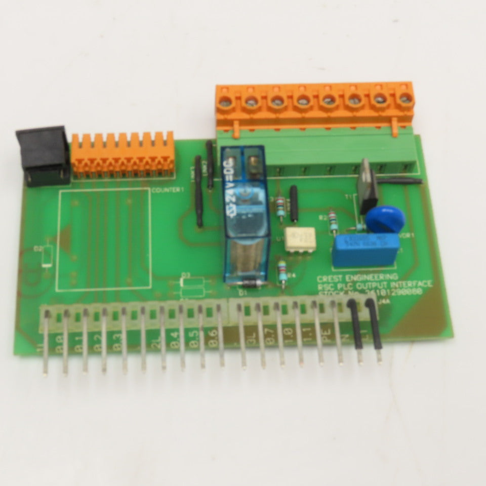 Crest Engineering 36101290080 RSC PLC Output Interface Circuit Board
