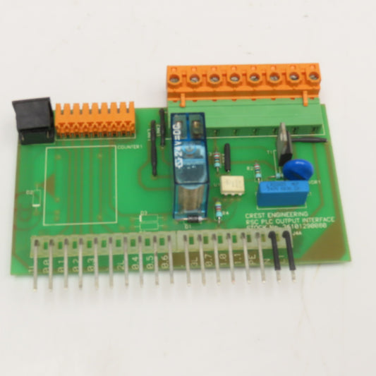 Crest Engineering 36101290080 RSC PLC Output Interface Circuit Board