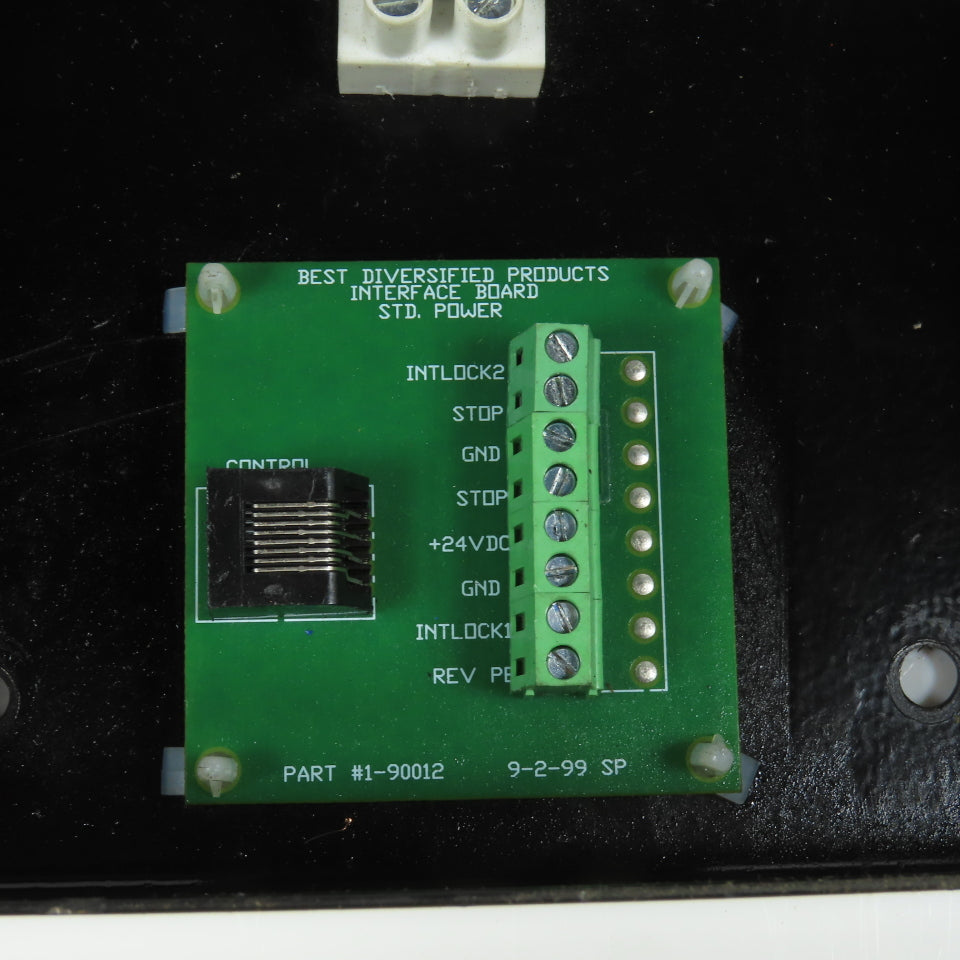 FMH Diversified Products 1-90012 Interface Board STD. Power W/ Box