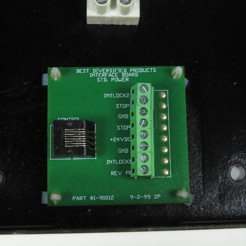 FMH Diversified Products 1-90012 Interface Board STD. Power W/ Box