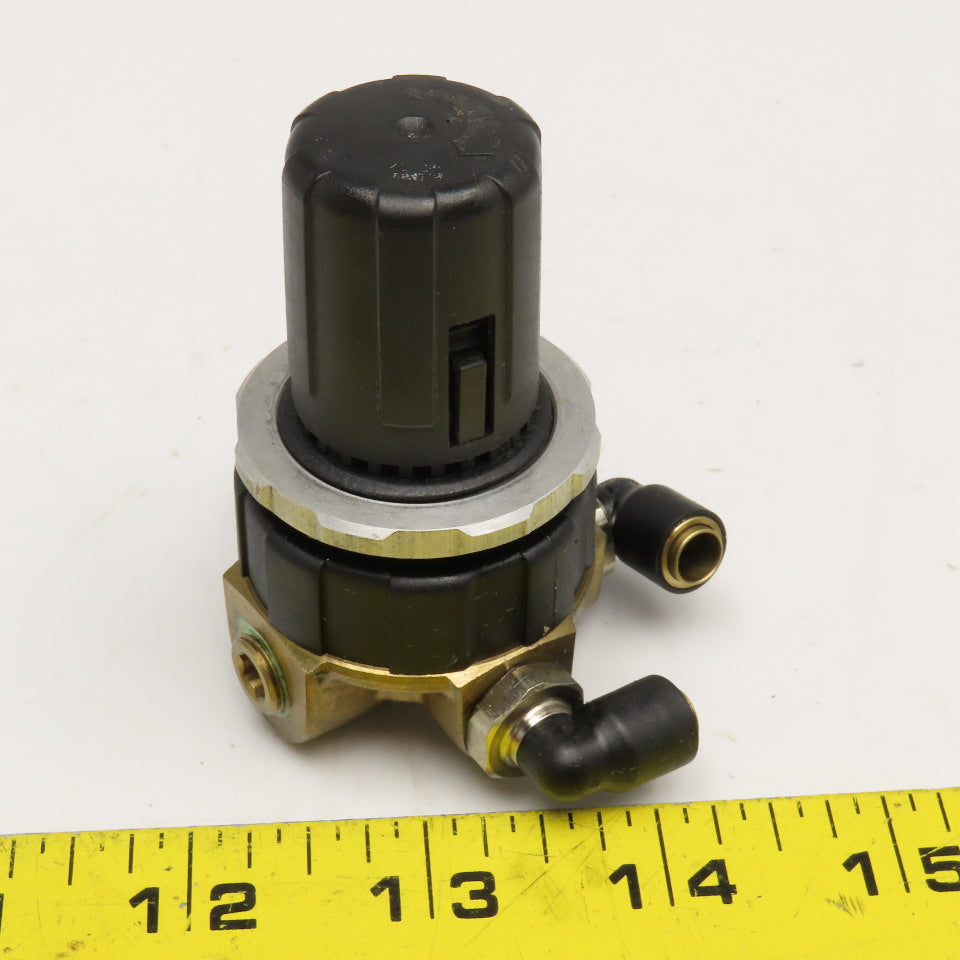 1/8" NPT 4 Port Brass Air Pressure Regulator