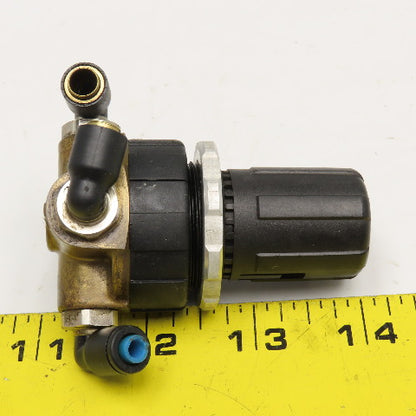 1/8" NPT 4 Port Brass Air Pressure Regulator