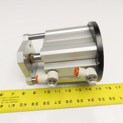 SMC CDQMB80-30 80mm Bore 30mm Stroke Double Acting Guided Air Cylinder