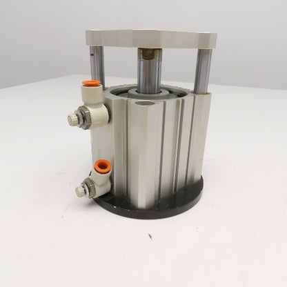 SMC CDQMB80-30 80mm Bore 30mm Stroke Double Acting Guided Air Cylinder