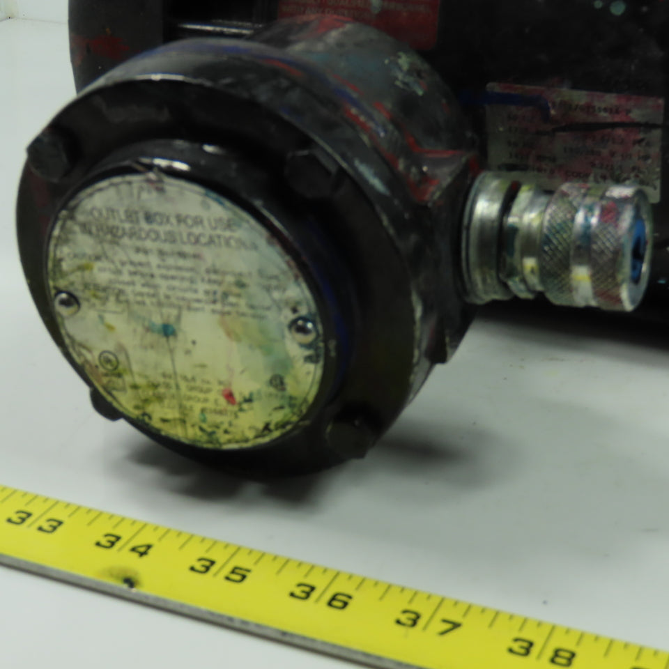 Marathon SVJ 56T17G15561AP 1/2HP Hazardous Location Electric Motor 230/460V 56CZ