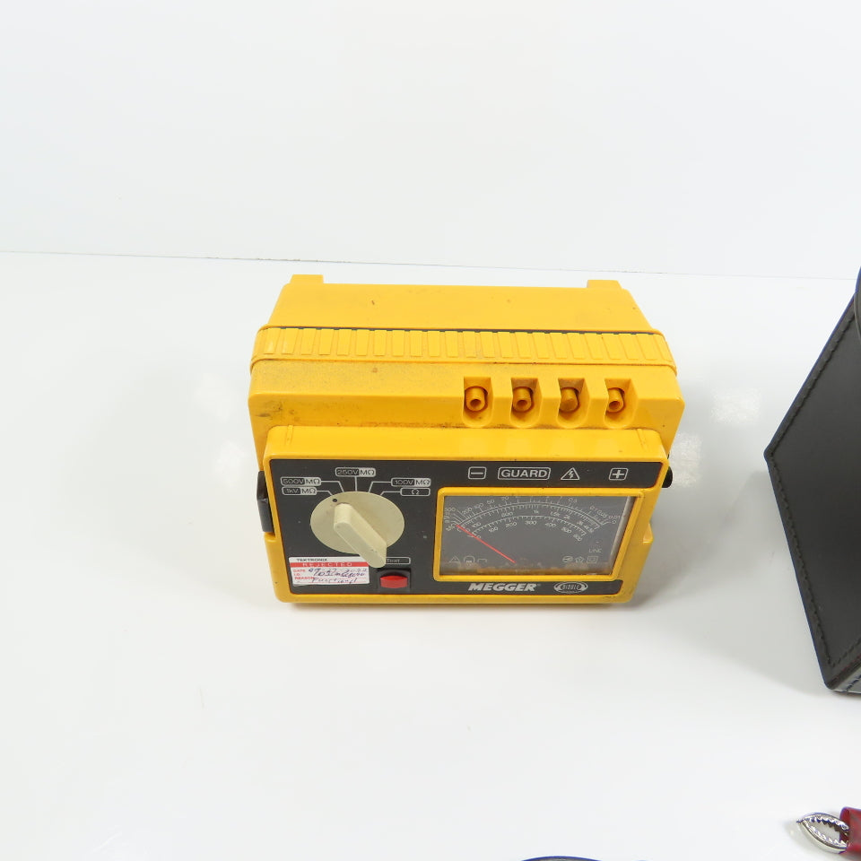 Biddle 212359 Megger 0-2000M Hand Cranked 120V Line Powered Insulation Tester