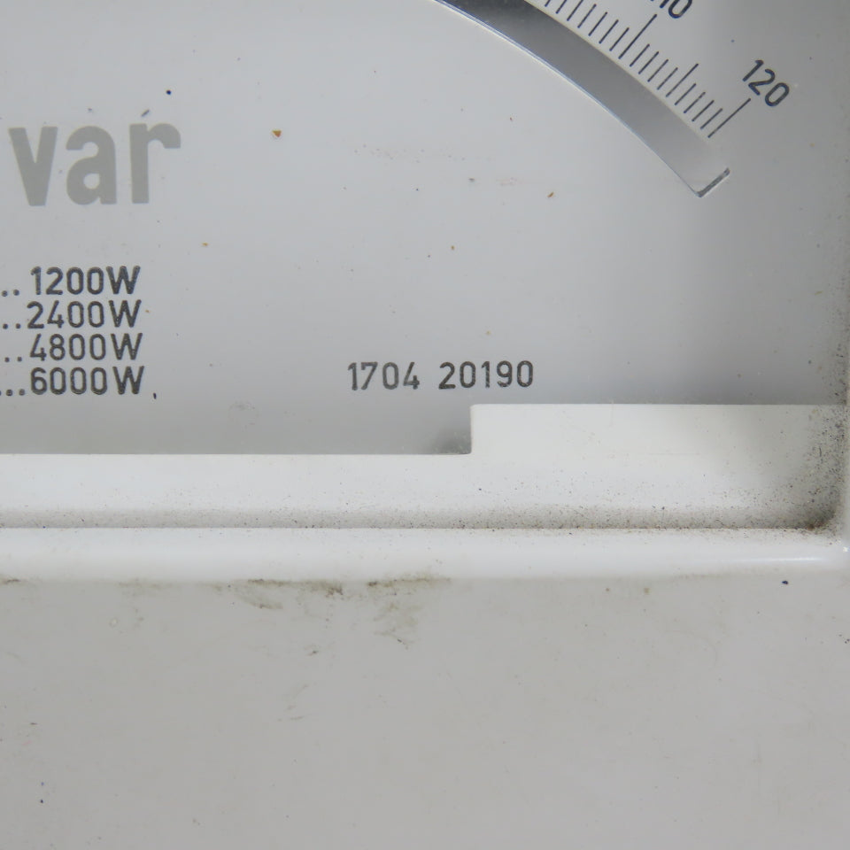 Siemens 1704 20190 0-120 Analog Amperemeter 120-240-480-600V