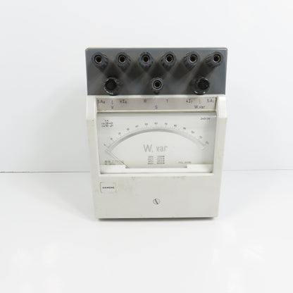 Siemens 1704 20190 0-120 Analog Amperemeter 120-240-480-600V