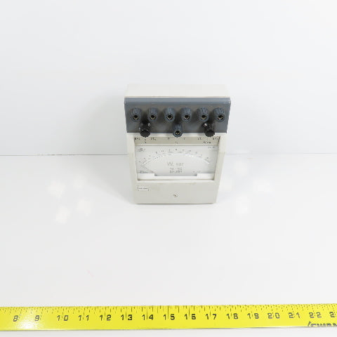 Siemens 1704 20190 0-120 Analog Amperemeter 120-240-480-600V