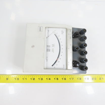 Siemens 1704 20190 0-120 Analog Amperemeter 120-240-480-600V