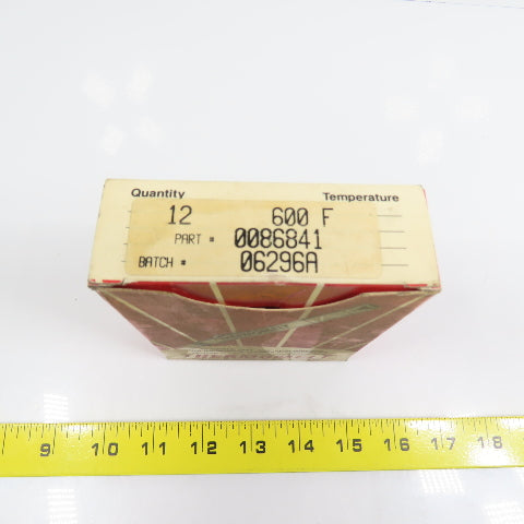 Thermomelt Precision Temperature Indicator Stik Lot Of 8