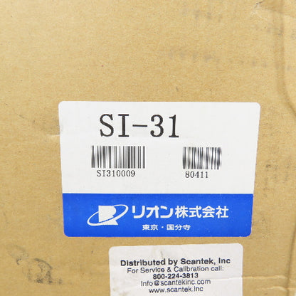Rion SI-31 NO. 80411 Octave Band Analyzer (Band Only)