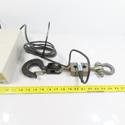 Interface 9820ASY-1 Strain Gage Measurement Transducer 115V With Hook Assembly