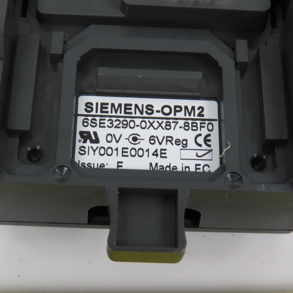 Siemens 6SE3290-0XX87-8BF0* OPM2 Clear Text Display