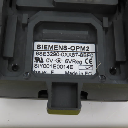 Siemens 6SE3290-0XX87-8BF0* OPM2 Clear Text Display