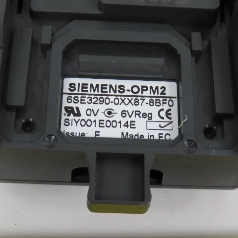 Siemens 6SE3290-0XX87-8BF0* OPM2 Clear Text Display