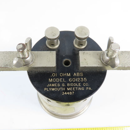James G Biddle 601235 0.01 OHM ABS Resistor