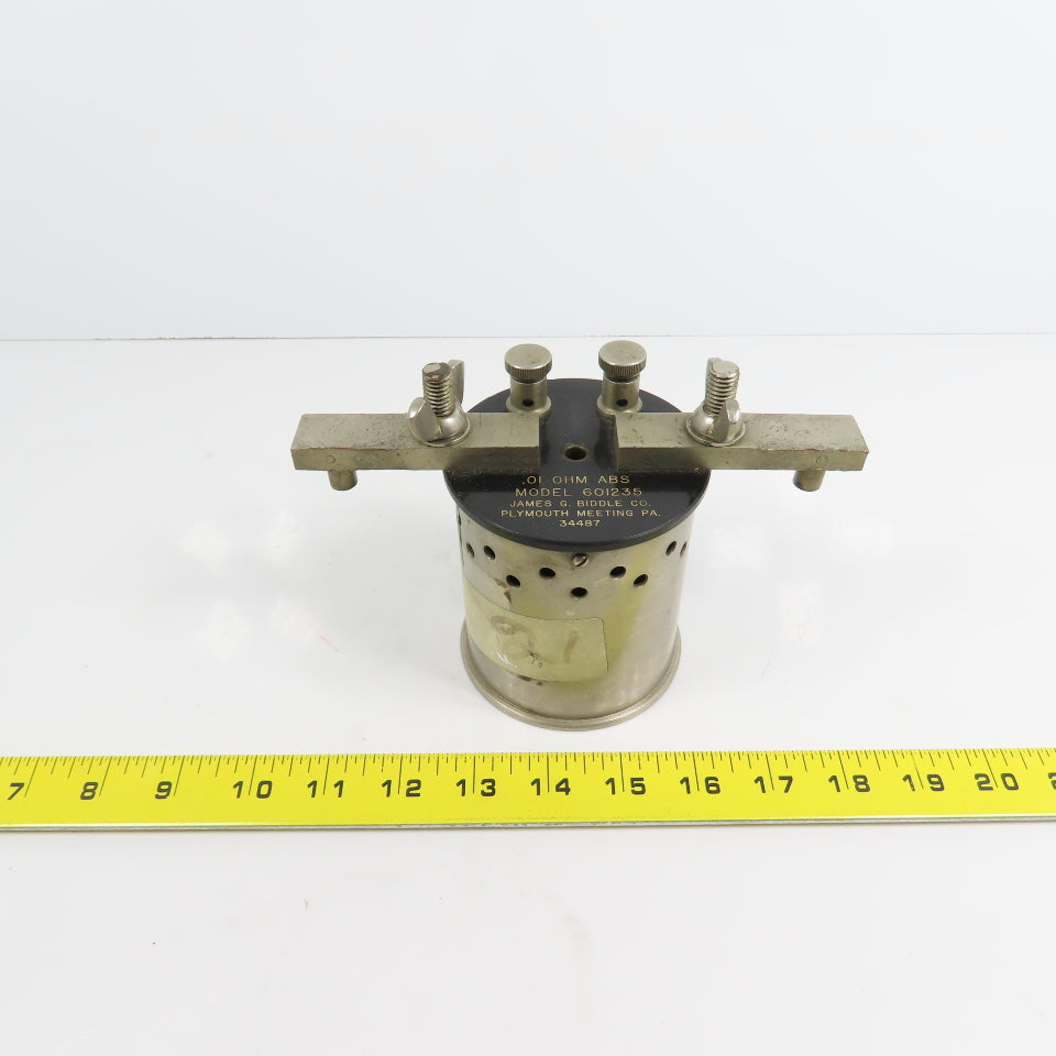 James G Biddle 601235 0.01 OHM ABS Resistor