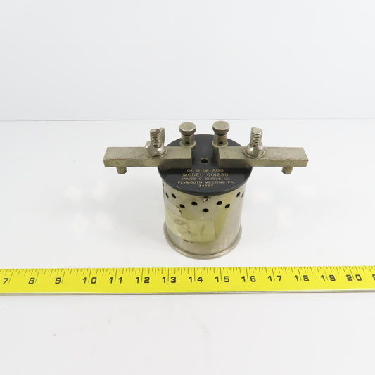 James G Biddle 601235 0.01 OHM ABS Resistor