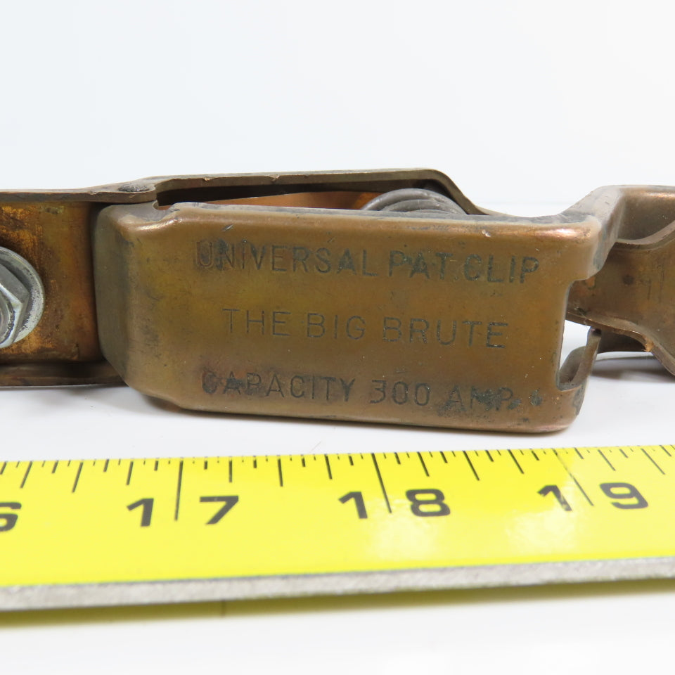 Mueller PCL-3 33C The Big Brute 300 Amp Copper Welding Clip W/ No. 35 Sleeve
