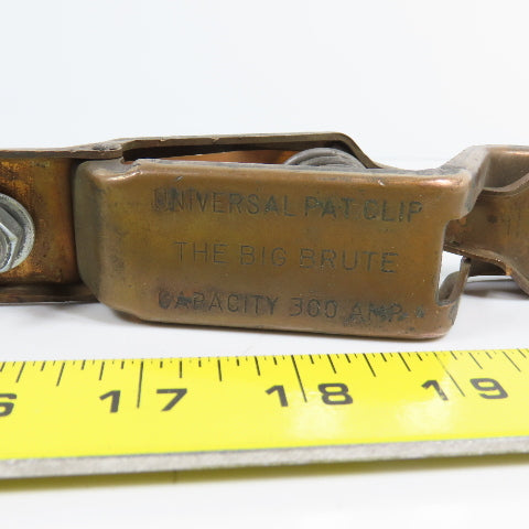 Mueller PCL-3 33C The Big Brute 300 Amp Copper Welding Clip W/ No. 35 Sleeve