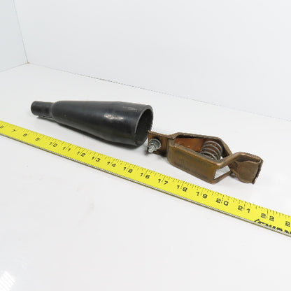 Mueller PCL-3 33C The Big Brute 300 Amp Copper Welding Clip W/ No. 35 Sleeve